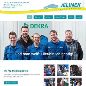 Website Jelinek KfZ