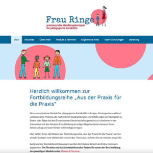 Website Frau Ringe