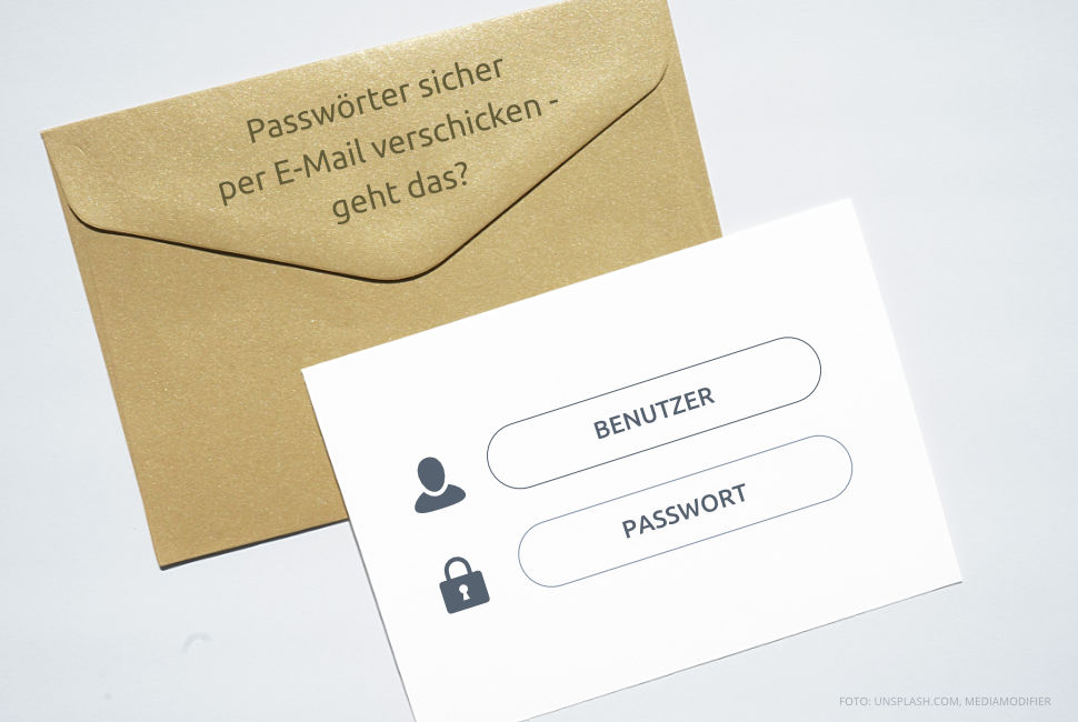 Passwörter sicher per E-Mail verschicken