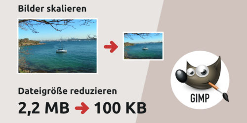 Freeware Bildbearbeitung mit Gimp